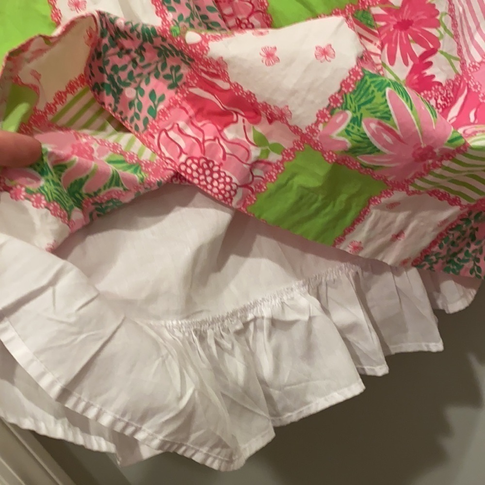 Lilly Pulitzer - girls patchwork dress - size 10 - Picture 4 of 13